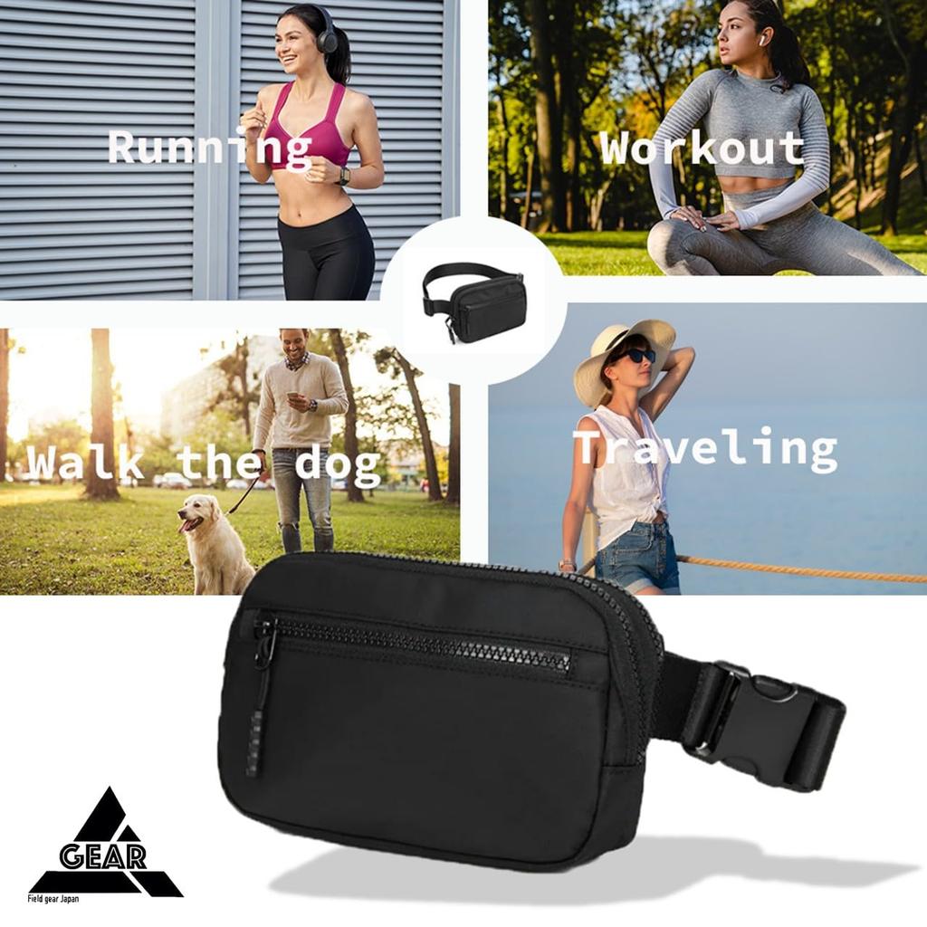 Field gear Japan Mini Shoulder Bag for Men and Small Waist Pouch for and Everyday and Made of 1000D Nylon Bag/Body Women, Water-Repellent,