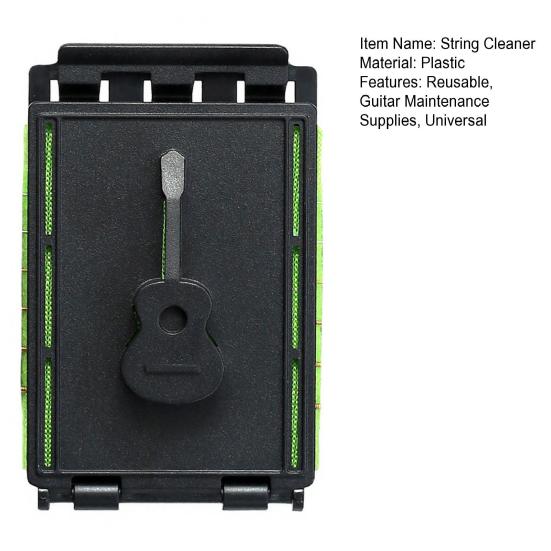 1/2/3 Peças Limpador de Cordas de Guitarra Acústica Elétrica Baixo Ukulele Esfregão de Cordas Manutenção da Escala Trastes Ferramenta de Limpeza