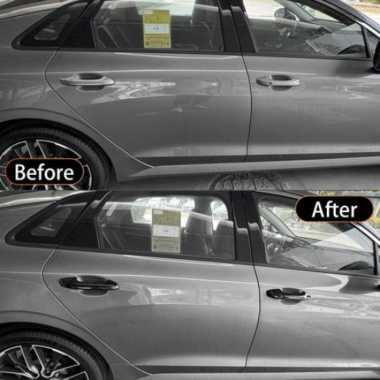 4PCS Glossy Black Exterior Door Handle Cover Trim for For Kia K5 Touch Sensitive