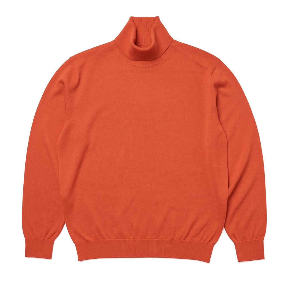 Berno [Casual] Turtle-Neck Knit Paprica 2Xl