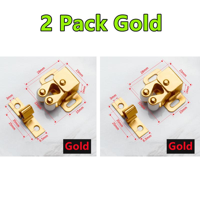 New 10-1Pack Magnet Cabinet Catches Door Stop Closer Stoppers Damper Buffer For Wardrobe Hardware Furniture Fittings Accessories