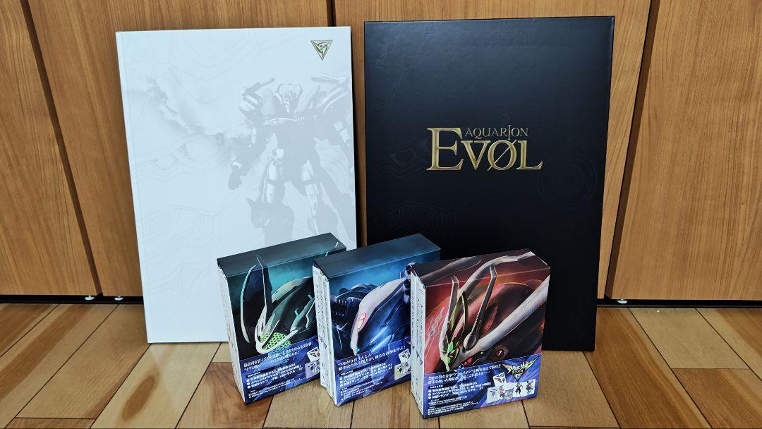 

[USED] Aquarion EVOL Blu-ray complete set (opened) + purchase bonus art book