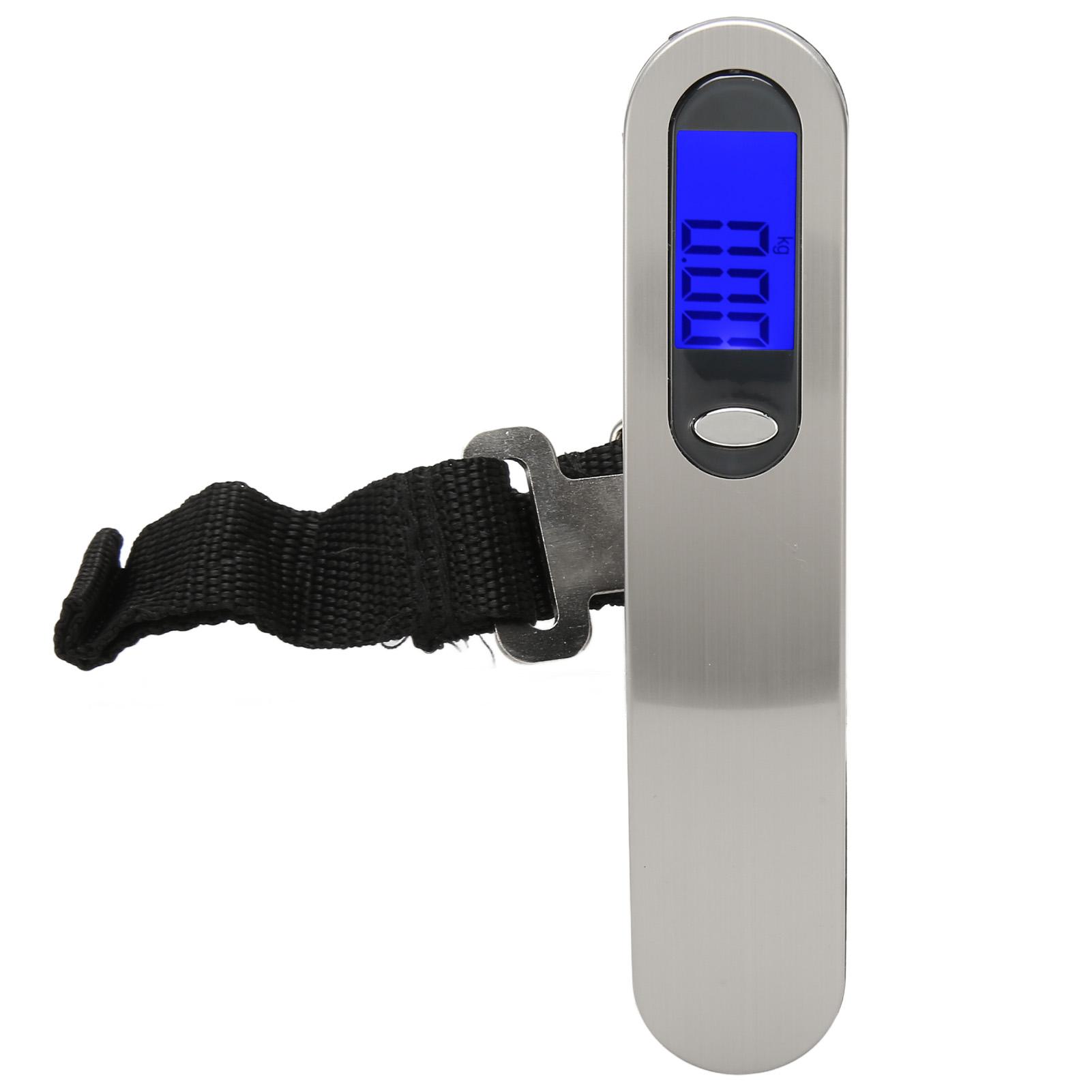 

Portable Digital Luggage Weight Scale Digital Stainless Steel Hanging Luggage Scale with LCD Display Ribbon Style