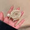 Eleganter Retro-Rosen-Klammerclip für Damen: High-End Haaraccessoire
