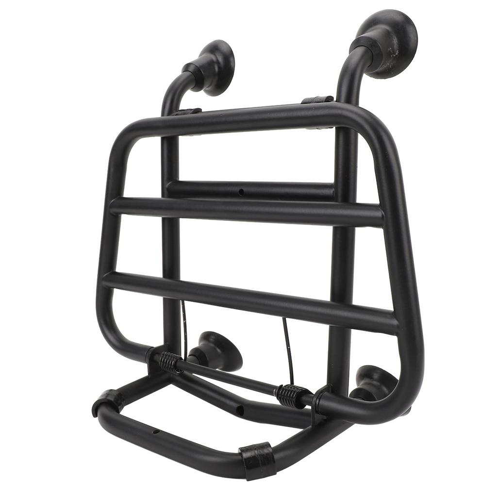 Motorcycle Front Luggage Rack Iron Scratch Resistant Cargo Holder Shelf Replacement for Vespa