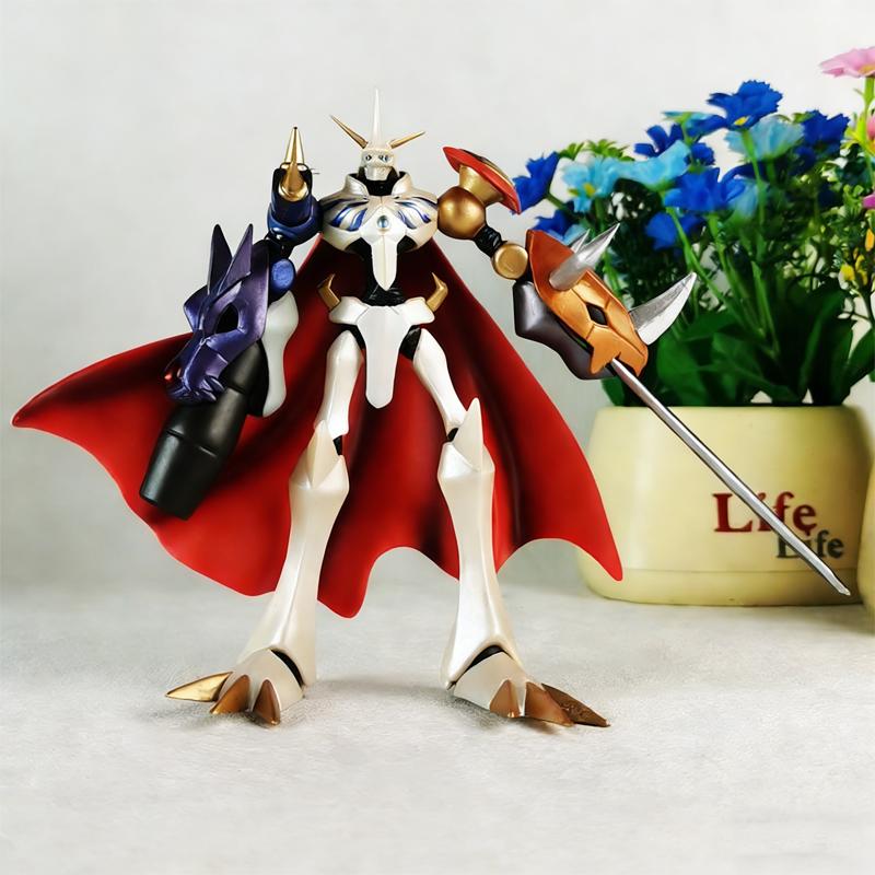 Anime Action Figure Digimon Adventure Dukemon Omegamon Articulated Action Figure Pvc Statue Collectible Model Toy Gift Item