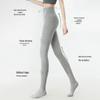 Cotton Blend Segmented Compression Warm Leggings