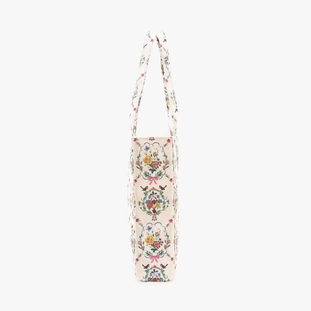 Afternoon Tea Living Tote Bag JH68 with Gusset  Natalie Lete, Ivory