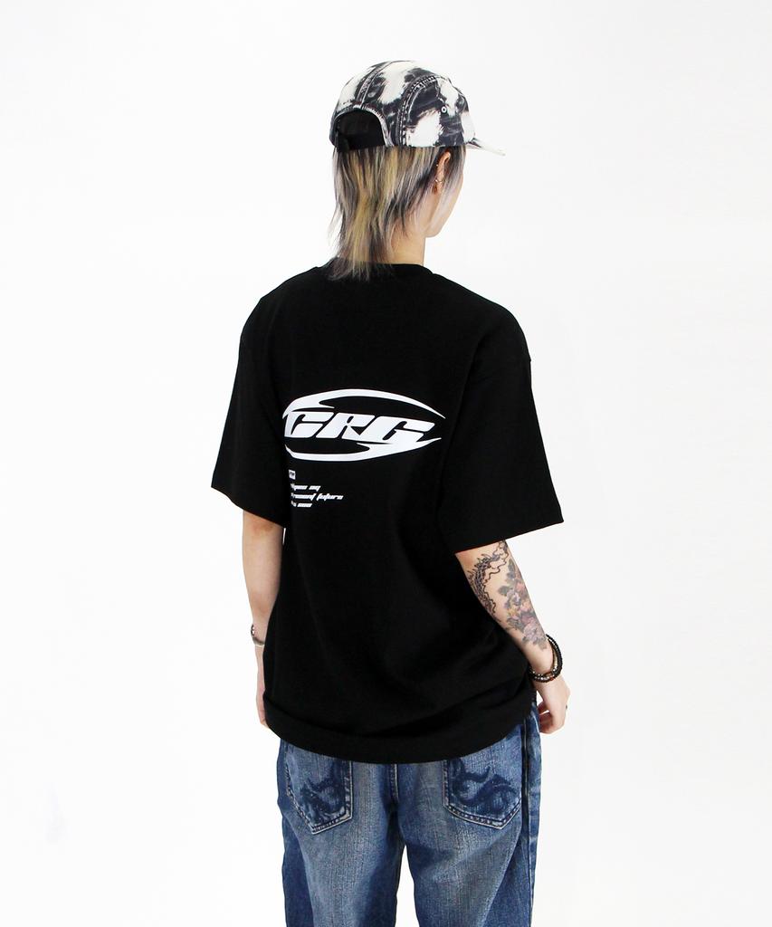 Keuligeon Crg Racing Semi-Oversized Short Sleeve T-Shirt Black