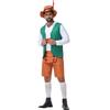 Bavarian Beer Festival Costume Set With Suspenders For Adult Men Party Performance