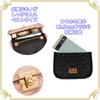APOSITV Women's Quilted Mini Shoulder Bag (Black)