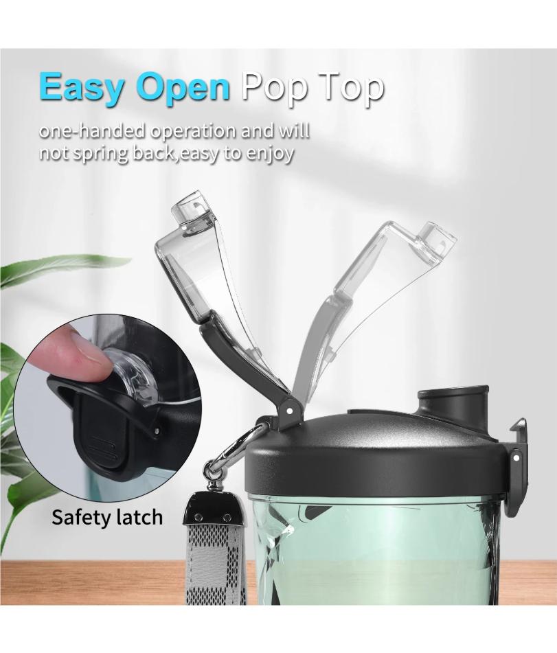 Portable Blender Electric Juicer 600ML Fruit Mixers 4000mAh USB Rechargeable Smoothie Mini Blender Multifunction Juice Maker