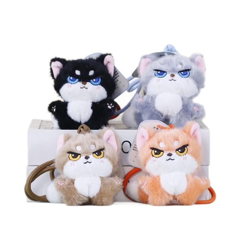 Plush Fox Keychain Cute Animal Pendant For Kids And Adults