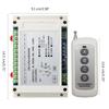 315Mhz 433Mhz DC 12V-48V 4CH Relay Module Receiver 1527code Wireless Remote Control Switch for DC Motor DIY