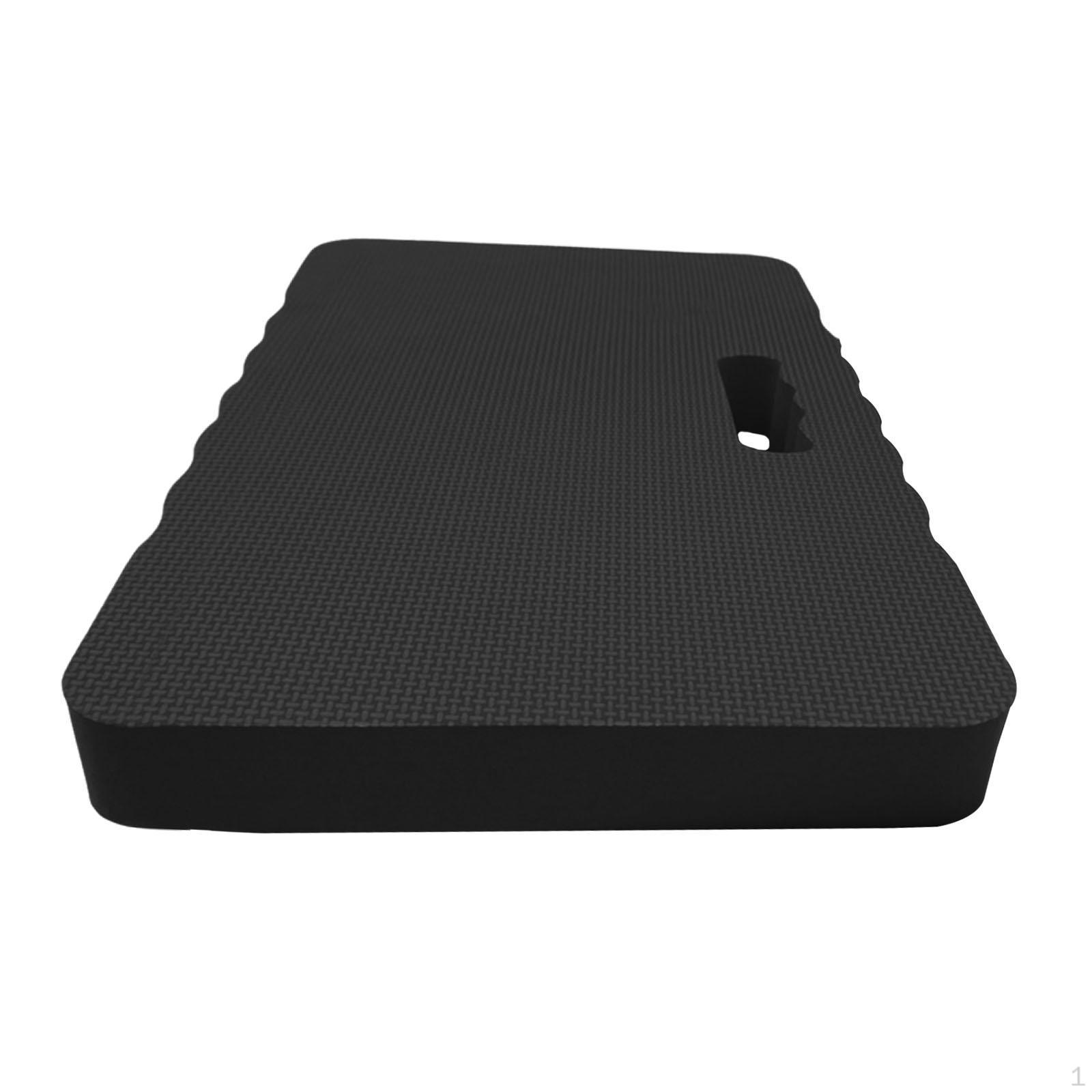 

Garden Kneeler Kneeling Pad Подушка для колін Протиковзка Вбудована ручка Багатоцільовий портативний для автомобіля 400g Black 46x28x4cm