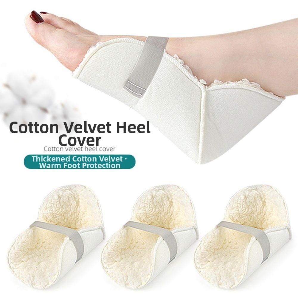 Foot Cushions Adjustable Heel Protectors Comfortable Thickened Heel Cushions Warm Soft Heel Pads for Bedsores