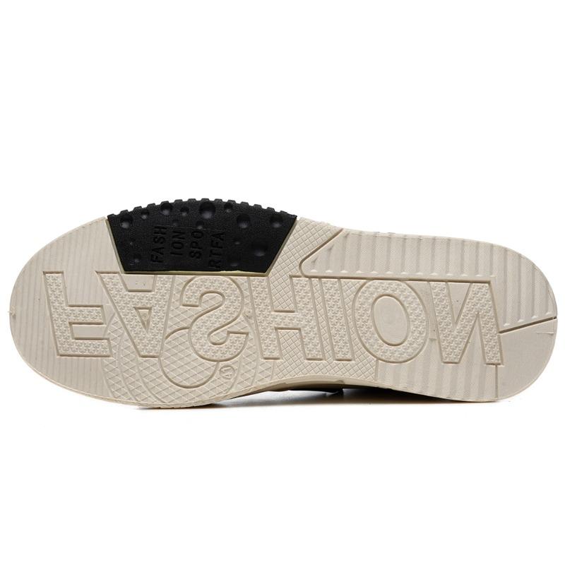 Pánská sportovní obuv Módní vysoká obuv Čtyřsezónní Venkovní Ležérní Prodyšná Běžecká obuv Silná podrážka Módní Protiskluzové Tenisky