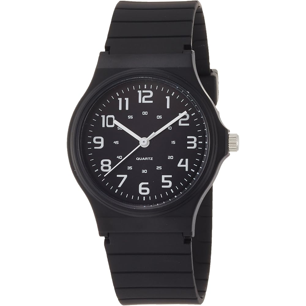 Fieldwork Harvey Analog Casual Watch Black Dial with Rubber Strap for Women