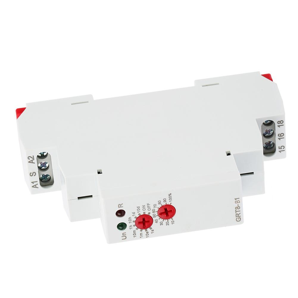 GRT8-B1  Ausschaltverzögerungs-Zeitrelais Zeitrelais DIN-Schienenmontage AC 220V
