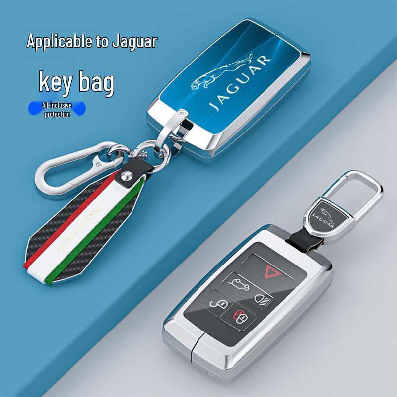 Jaguar Key Cover for XEL, XFL, E-Pace, F-Pace, F-Type, XE, XF, I-Pace, XJL.