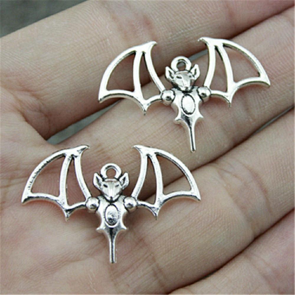 Charms Spider Halloween Bat Pendants Kids' Jewelry Materials QC119