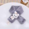 Thick Cold-Proof Collar Plush Children's Scarf All-match Scarves Wraps  Autumn and Winter