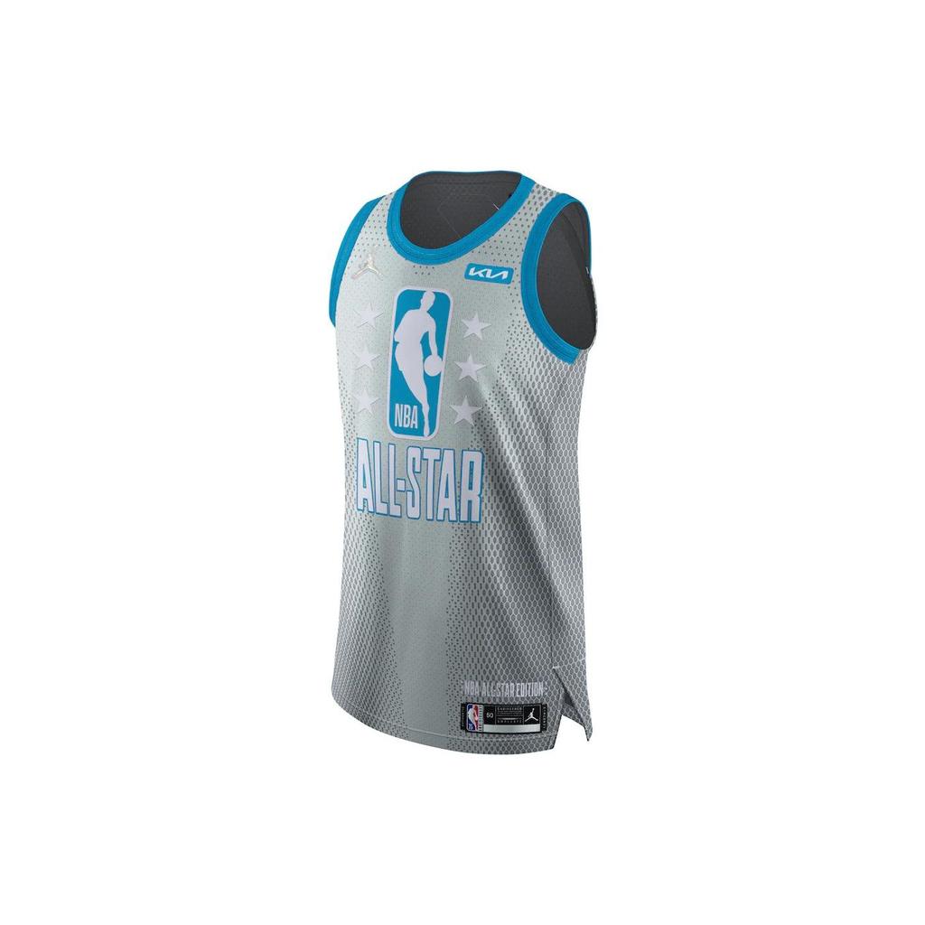 Jordan All-Star NBA Jersey Tank Top AU Player Edition Stephen Curry No. 30 Men Tops Gray DH8030-014