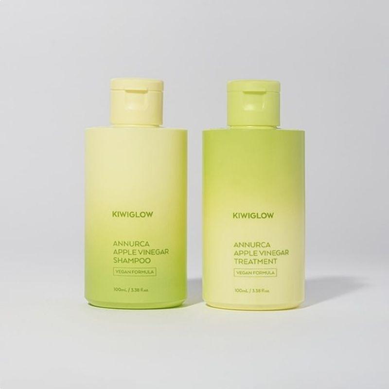 KIWIGLOW Шампунь и кондиционер с яблочным уксусом Anuka Anuka Apple Vinegar Shampoo & Treatment