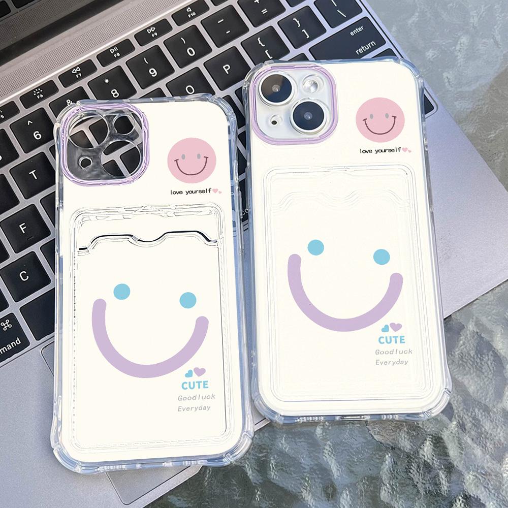 Card Phone Case for iPhone 17 16 15 Pro Max 17 16 15 Pro for Samsung S25 S24 S23 S22 Ultra S21 S20 FE A05s A25 A35 A55 for Xiaomi Redmi Note 12 Case