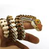 Realistic 3D Printed Viper Figurine, Flexible Movable Articulated Snake Model,Lightweight Portable Ornament,Perfect Holiday Gift