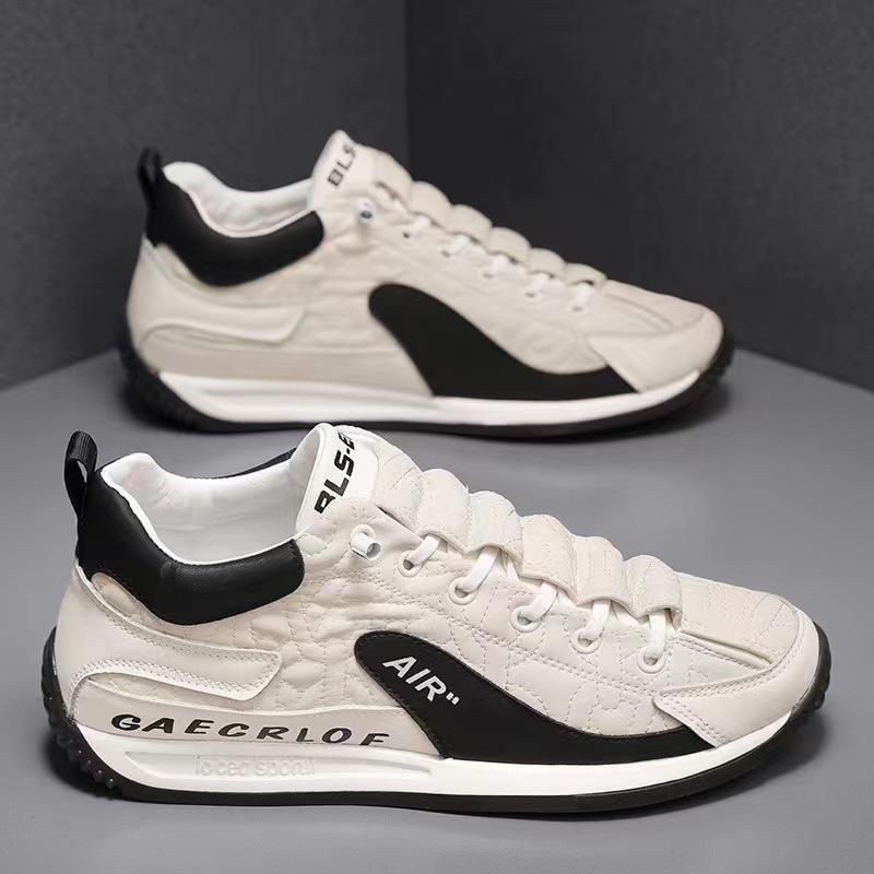 Men Sneakers Fashion Thick Sole Men Casual Shoes 2025 New Luxury Breathable Outdoor Male Running Shoes Lace-Up Mens Tennis Shoes