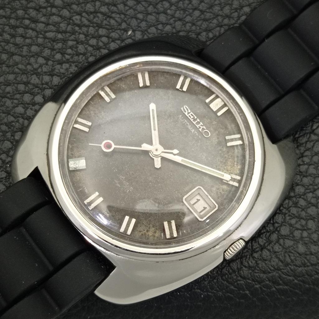 JAPAN VINTAGE SEIKO AUTOMATIC 7005A MENS ORIGINAL DIAL WATCH a702309-5 R124-a702309