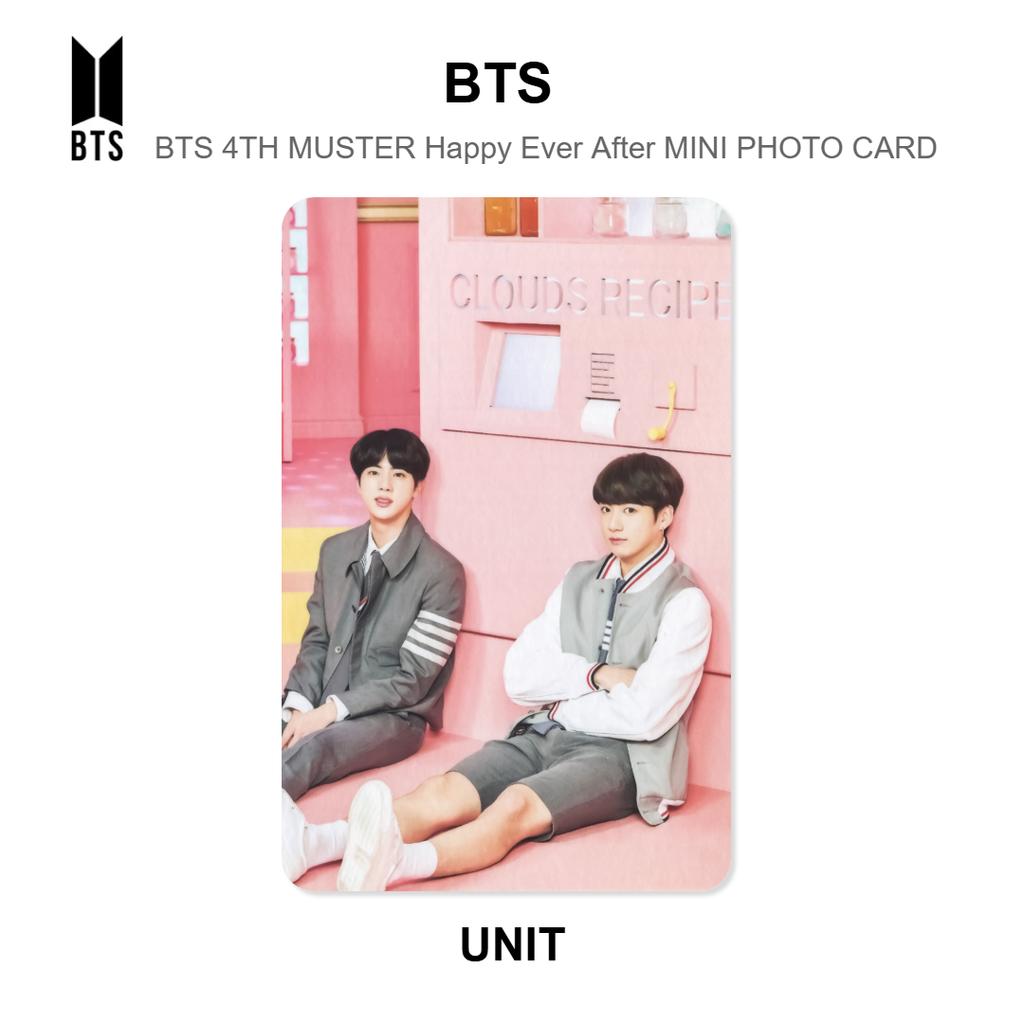BTS BTS 4TH MUSTER Happy Ever After MINI PHOTO CARD Official Photocard