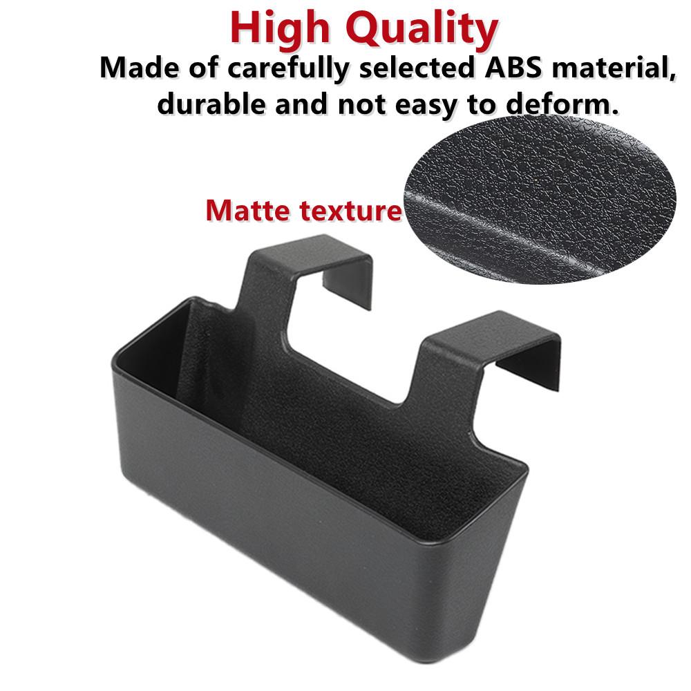Front Center Console Hanging Armrest Storage Box Organizer Container Tray for Jeep Wrangler JK 2011-2017 Interior
