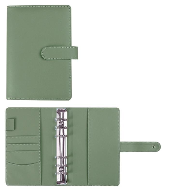 1 Set A6 Budgetplaner, 6-Loch-Ringbuch mit Taschen und Trennblättern für Reisen