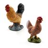 Farm Animal Model Artificial Chicken Duck Goose Figurines Bonsai Home Decor Miniature Fairy Garden Decoration Accessories Modern