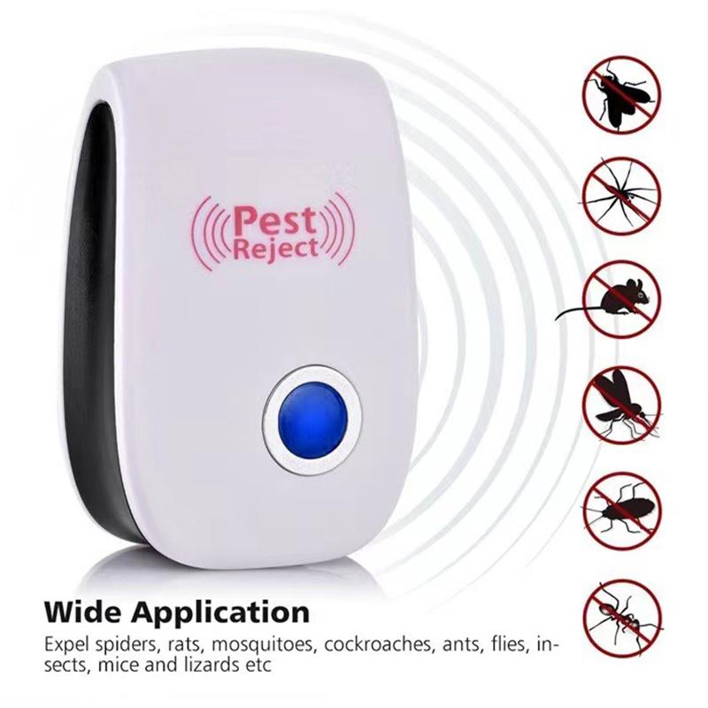 Safe Ultrasonic Pest Repellers Summer Garden Mouse Cockroach Mosquito Repellent Ultrasound Home Insect Pest Control Tools