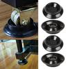 4 Pcs Piano Non-Slip & Anti-Noise Foot Pad Plastic Pianos Caster Cups Floor Protector for Vertical Upright Piano