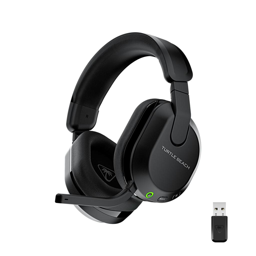 TURTLE BEACH Stealth 600 Gen3 Gaming Headset for and Lightweight Tempest3D Battery 50mm Noise and Mute Includes a PS4, PS5, PC. Multi-platform, Black,