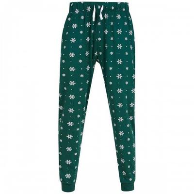 SF Unisex Adult Snowflake Cuffed Lounge Pants