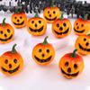 Handmade Halloween Ghost Face Pumpkin Bouquet Floral Art DIY Accessories