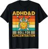 ADHD&D Roll for Concentration - RPG Tabletop Games T-Shirt