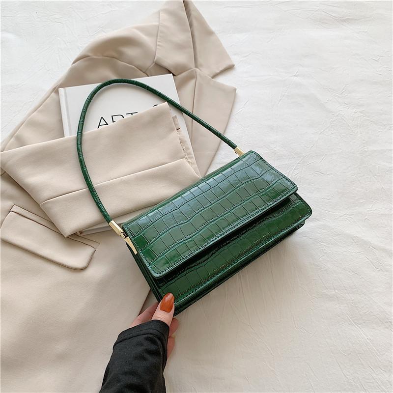 Chic Street Style Pu Leather Square Crossbody Bag For Women 2023 Summer Fashion