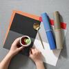PVC Placemat Waterproof Easy Clean Table Mat Disc Pads Bowl Pad Coasters Table Cloth Slip-resistant for Dining Table Decoration