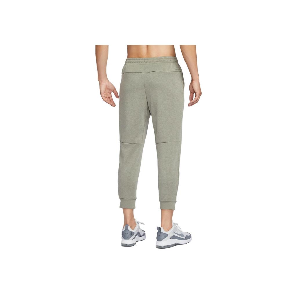 Nike Primary Dri-Fit Fleece Solid Color Simple Drawstring Nine-Point Tapered Sports Pants Men bottoms Light-Army-Green FZ0976-320