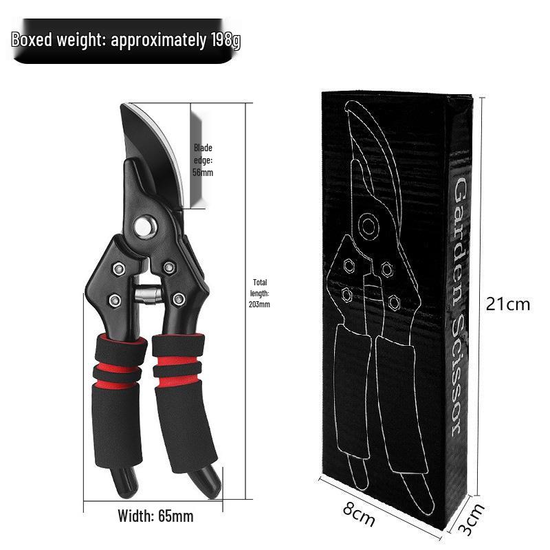 Multi-functional SK5 Pruning Shears with Black Blade - Garden, Bonsai, and Thick Branch Cutter