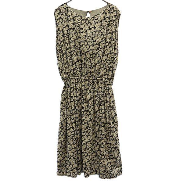 

unused ROSSO Print No sleeve reversible one piece F black Urban research Women Used