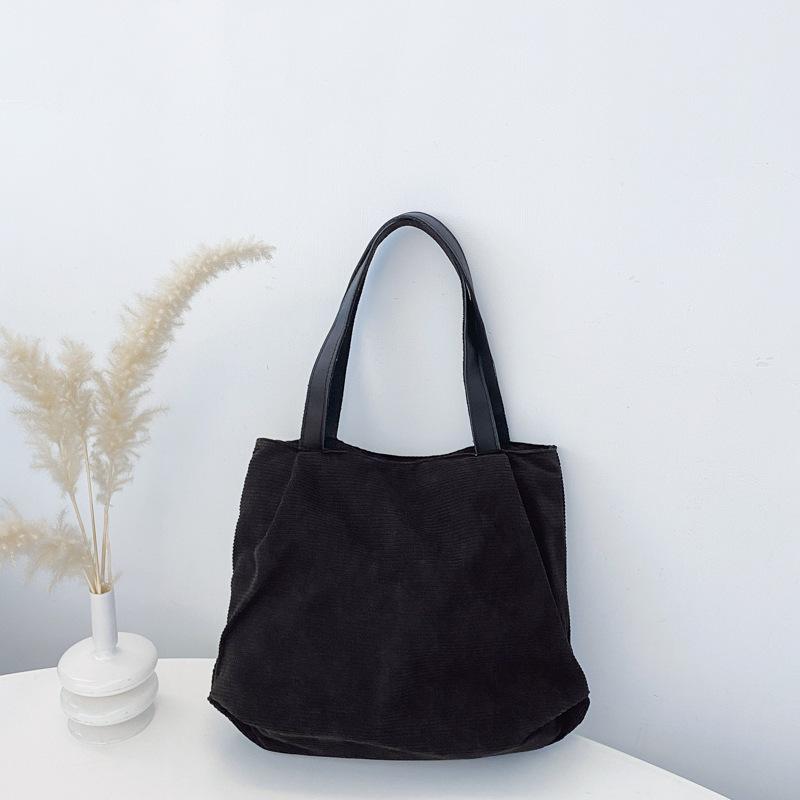Casual Large-capacity Cloth Bag Women's 2025 New Summer Shoulder Handbag Commuter Tote Bag Premium Sense