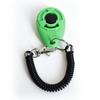 Adjustable Pet Trainer Pet Dog Training Dog Clicker Sound Key Chain And Wrist Strap Doggy Train Click