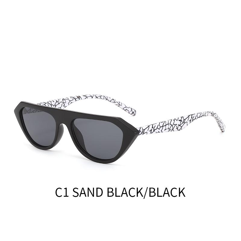 

1pc Personalized Fashion Zebra Pattern Advanced Simple Sun shades Many-sided Street Photography Funny Sun shades